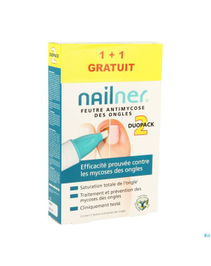 Nailner pen duopack    2x4ml 1+1 gratuit