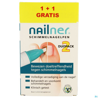 Nailner pen duopack    2x4ml 1+1 gratuit