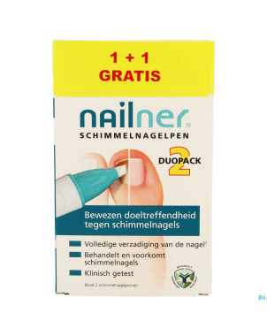 Nailner pen duopack    2x4ml 1+1 gratuit