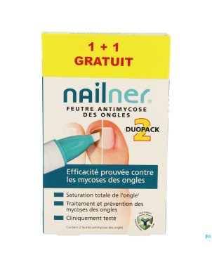 Nailner pen duopack    2x4ml 1+1 gratuit