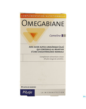 Omegabiane cameline    caps  80