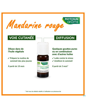 Phytosun mandarine rouge 10ml