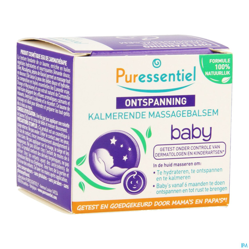 Puressentiel sommeil detente baume bebe    30ml