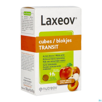 Laxeov pomme-abricot    cubes 10xx10g