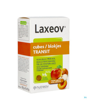 Laxeov pomme-abricot    cubes 10xx10g