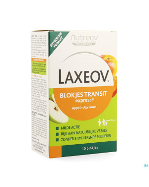 Laxeov pomme-abricot    cubes 10xx10g
