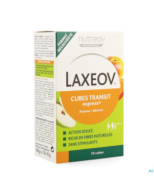Laxeov pomme-abricot    cubes 10xx10g