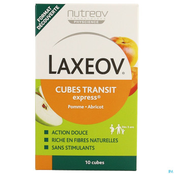 Laxeov pomme-abricot    cubes 10xx10g