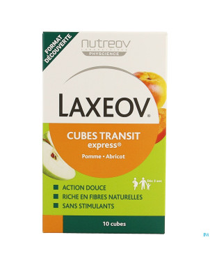 Laxeov pomme-abricot    cubes 10xx10g