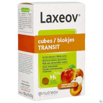 Laxeov pomme-abricot    cubes 10xx10g