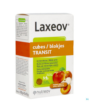 Laxeov pomme-abricot    cubes 10xx10g