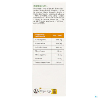 Laxeov pomme-abricot    cubes 10xx10g