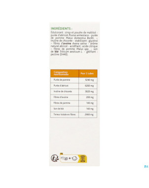 Laxeov pomme-abricot    cubes 10xx10g