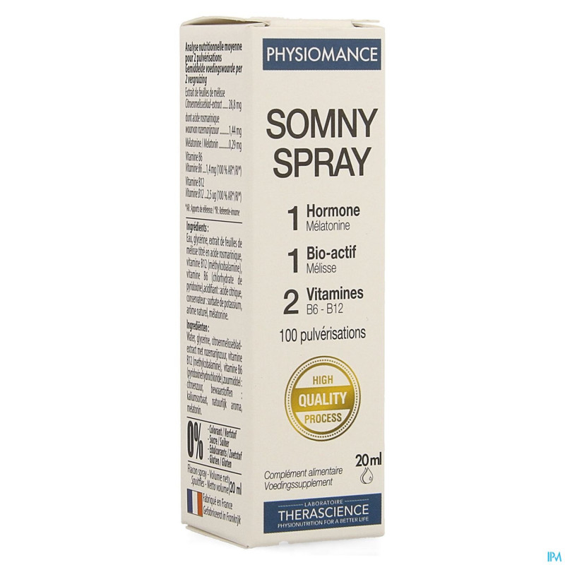 Somny spray    fl  20ml physiomance phy292
