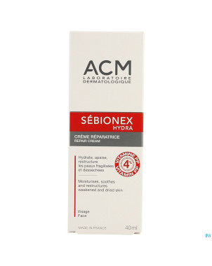Sebionex hydra creme reparatrice    tube 40ml