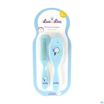 Luc&lea brosse + peigne