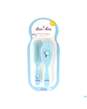 Luc&lea brosse + peigne