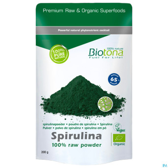 Biotona spirulina raw pdr    200g