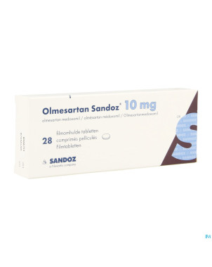 Olmesartan sandoz 10mg comp  28 x 10mg
