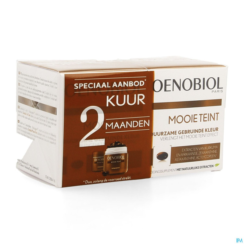 Oenobiol cure joli teint  caps 2x30