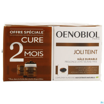 Oenobiol cure joli teint  caps 2x30