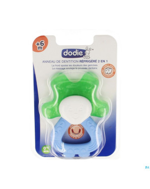 Dodie anneau refrigere 2 en 1 bleu vert