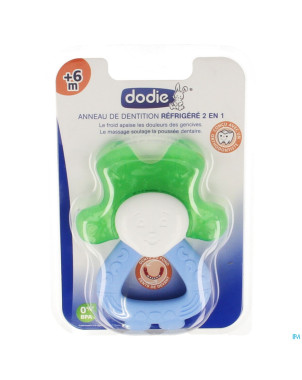 Dodie anneau refrigere 2 en 1 bleu vert