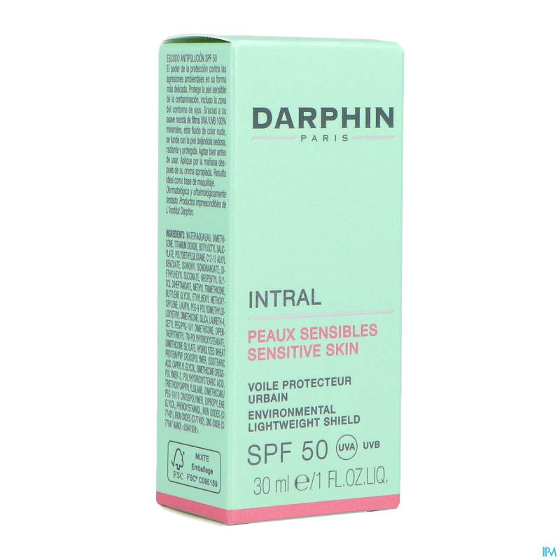 Darphin intral environm.lightw. shield ip50   30ml