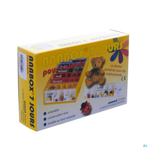 Anabox pilbox enfant 7 jours fr