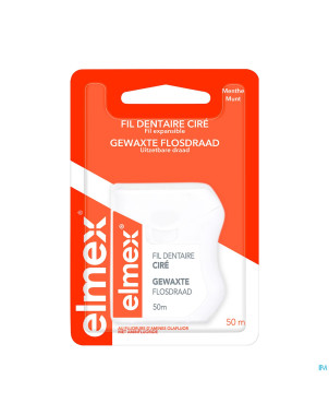 Elmex fil dentaire cire 50m
