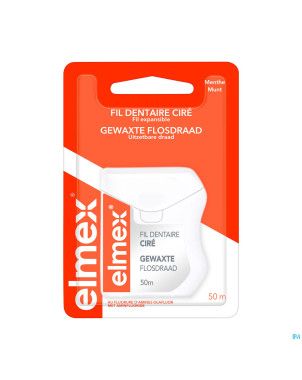 Elmex fil dentaire cire 50m