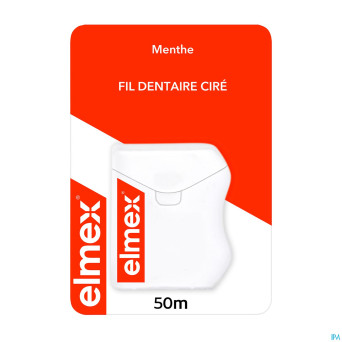 Elmex fil dentaire cire 50m