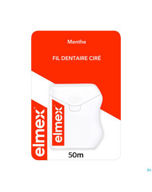 Elmex fil dentaire cire 50m