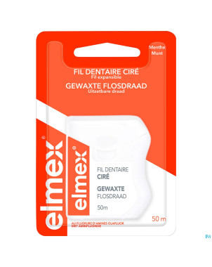 Elmex fil dentaire cire 50m