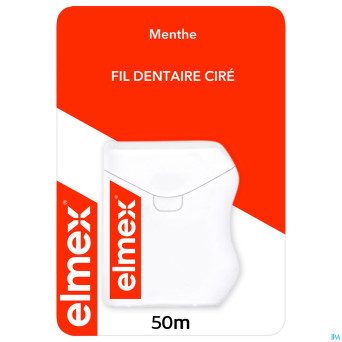 Elmex fil dentaire cire 50m