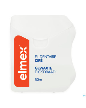 Elmex fil dentaire cire 50m