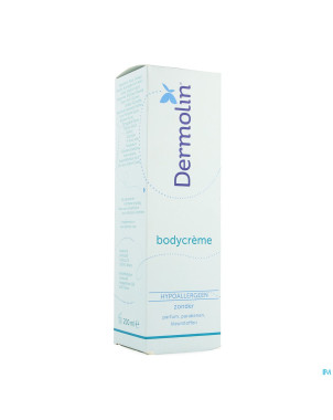 Dermolin lait corps creme tube 200ml rempl.3007853