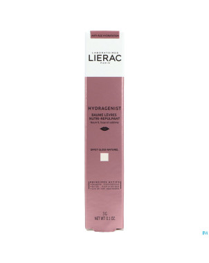 Lierac hydragenist baume levres incolore stick 3g