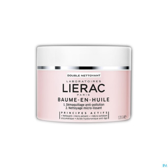 Lierac demaquillant baume huile    pot 100g