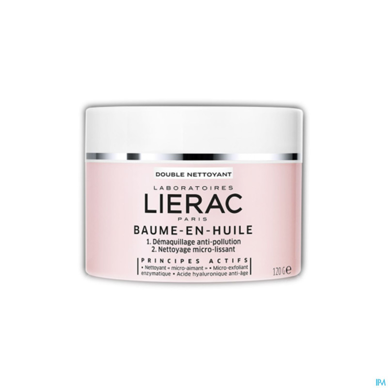 Lierac demaquillant baume huile    pot 100g