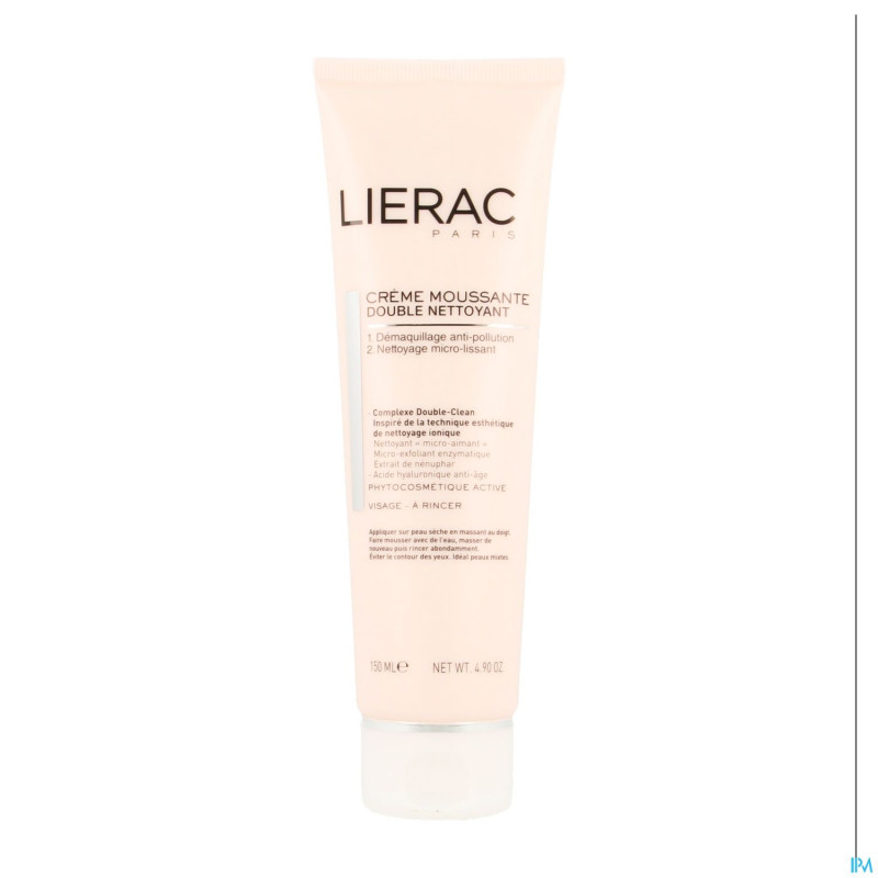 Lierac demaquillant creme mousse    tube 150ml