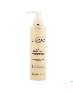 Lierac micellair demaquillant    fl 200ml