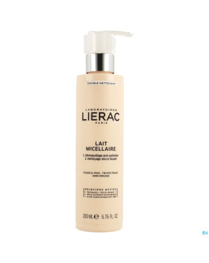 Lierac micellair demaquillant    fl 200ml