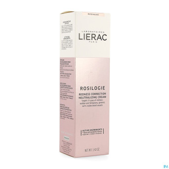 Lierac rosilogie creme neutral corr.roug. tbe 40ml