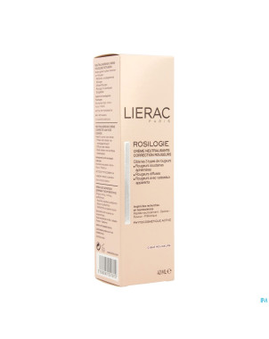 Lierac rosilogie creme neutral corr.roug. tbe 40ml