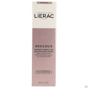 Lierac rosilogie creme neutral corr.roug. tbe 40ml