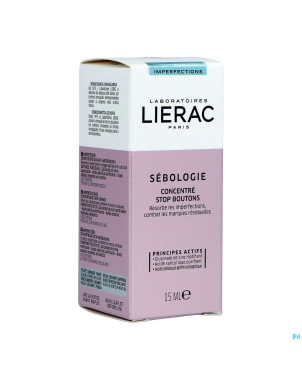 Lierac sebologie conc.stop bouton correct.imp.15ml