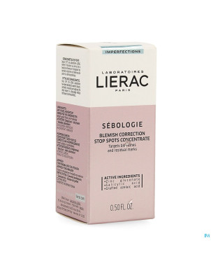 Lierac sebologie conc.stop bouton correct.imp.15ml