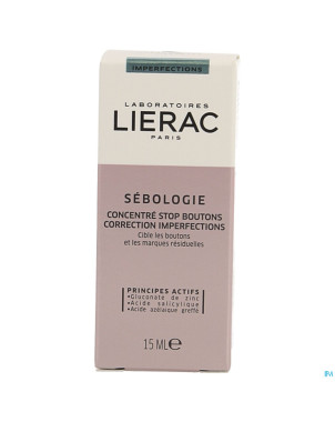 Lierac sebologie conc.stop bouton correct.imp.15ml