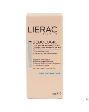 Lierac sebologie conc.stop bouton correct.imp.15ml